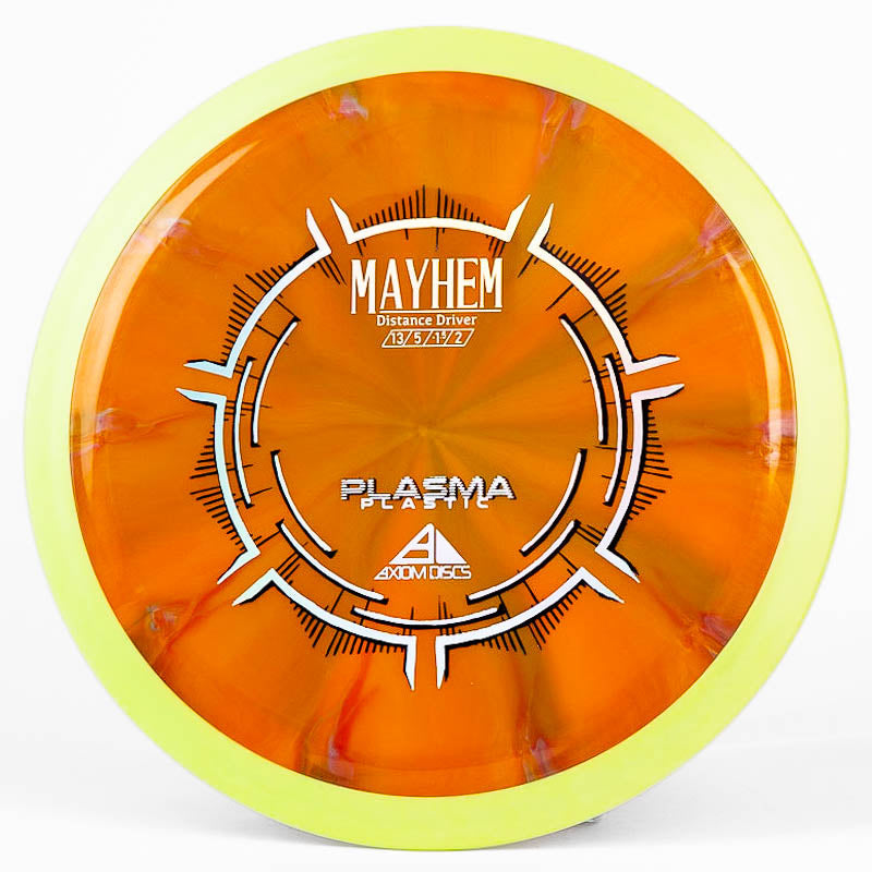 Axiom Mayhem (Plasma) Orange | Holographic | 173g