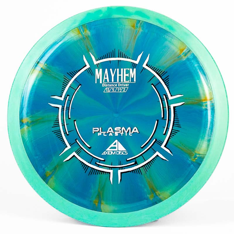 Axiom Mayhem (Plasma) Blue-Green | Holographic | 173g