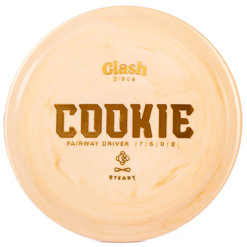 Clash Discs Cookie (Steady) Tan | Gold |  175g