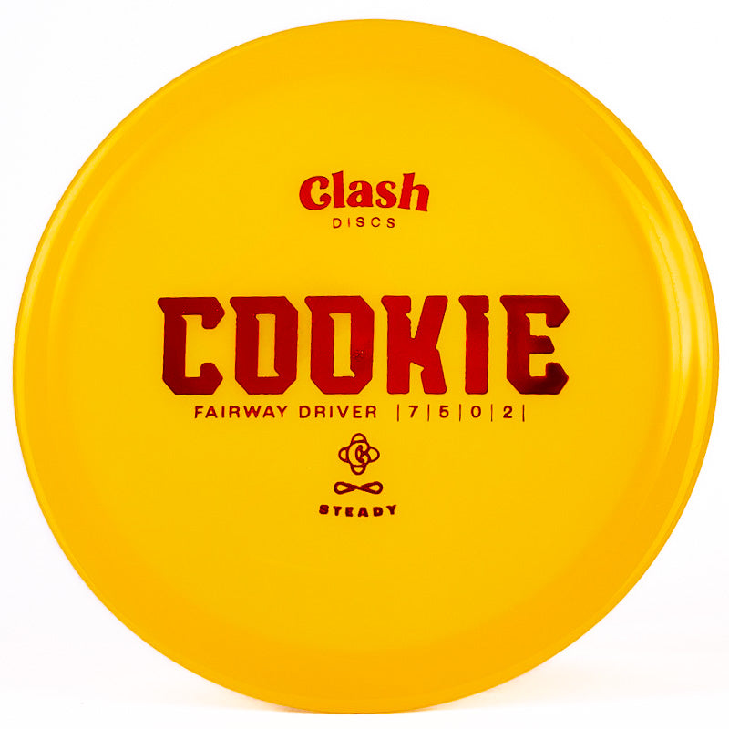 Clash Discs Cookie (Steady) Yellow Orange | Red |  173g