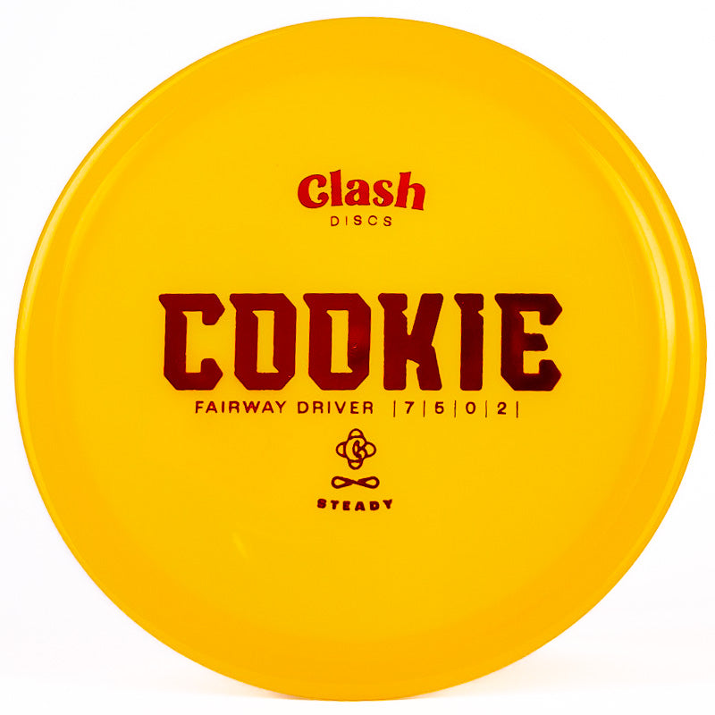Clash Discs Cookie (Steady) Yellow Orange | Red |  173g