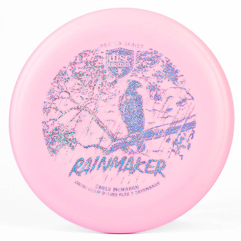 Discmania Eagle McMahon Glow Rainmaker  Pink | Holo Stars | 176g
