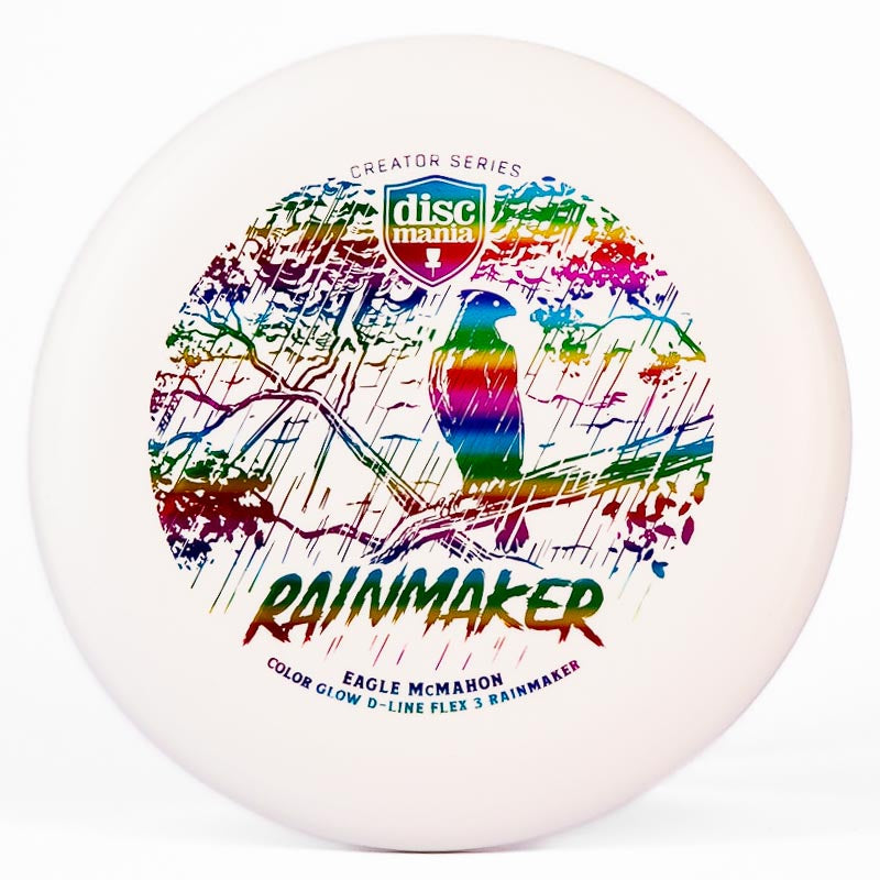 Discmania Eagle McMahon Glow Rainmaker  White | Rainbow | 173g
