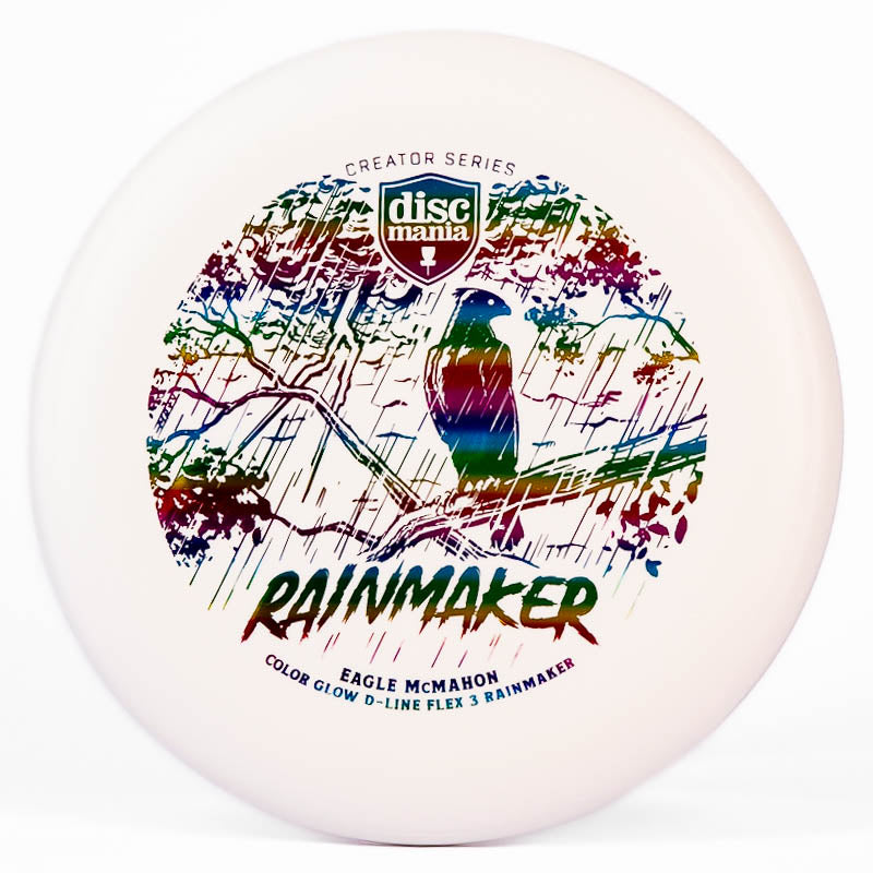 Discmania Eagle McMahon Glow Rainmaker  White | Rainbow | 173g