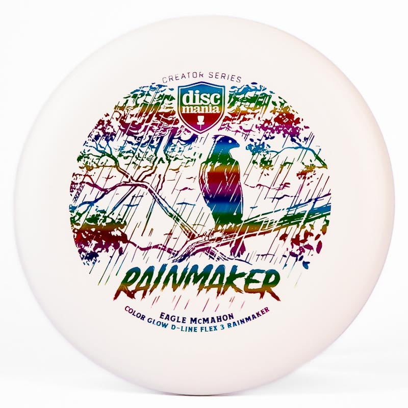 Discmania Eagle McMahon Glow Rainmaker  White | Rainbow | 173g