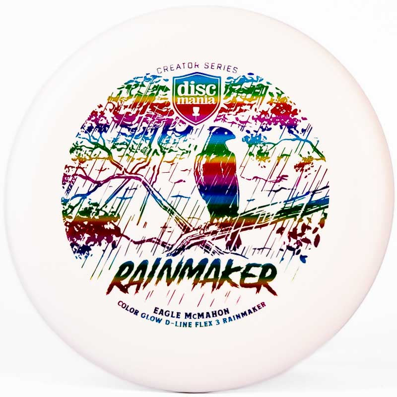Discmania Eagle McMahon Glow Rainmaker  White | Rainbow | 173g