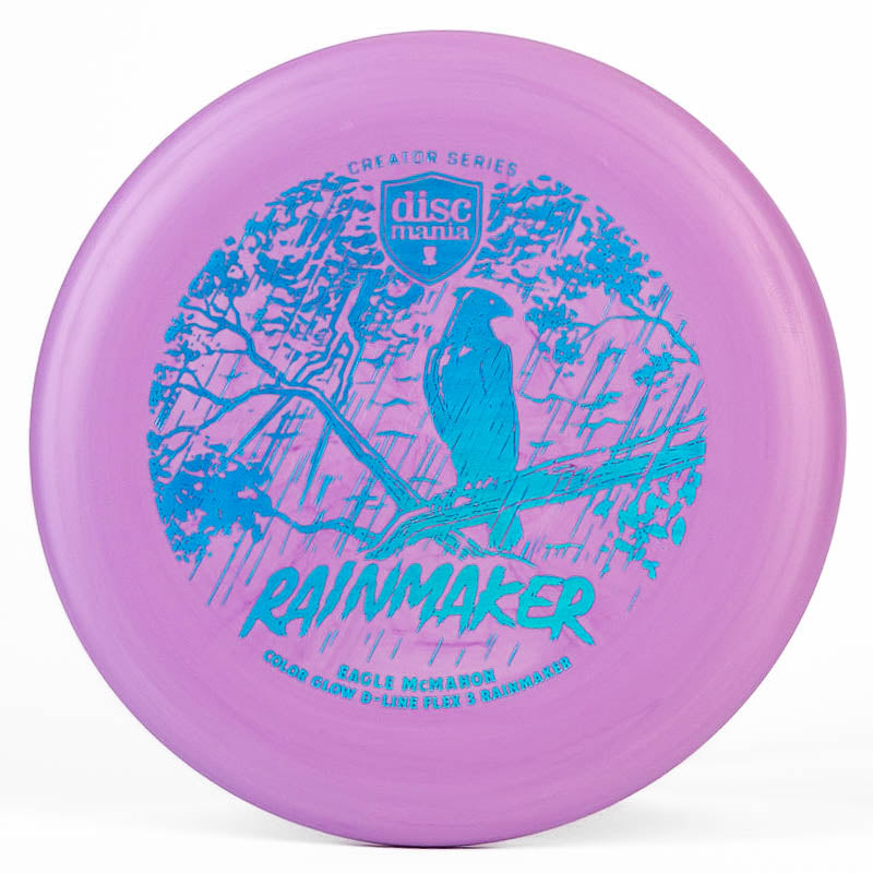 Discmania Eagle McMahon Glow Rainmaker  Purple | Holographic | 176g