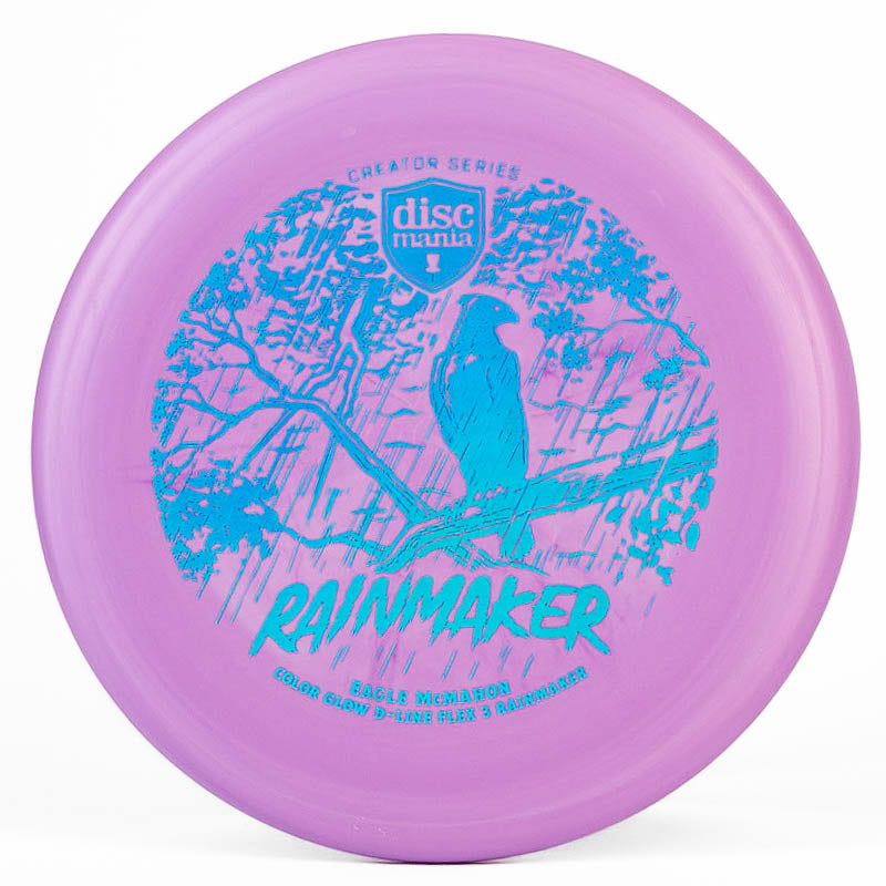 Discmania Eagle McMahon Glow Rainmaker  Purple | Holographic | 176g
