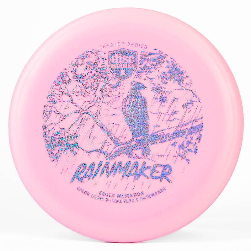 Discmania Eagle McMahon Glow Rainmaker  Pink | Holo Stars | 176g