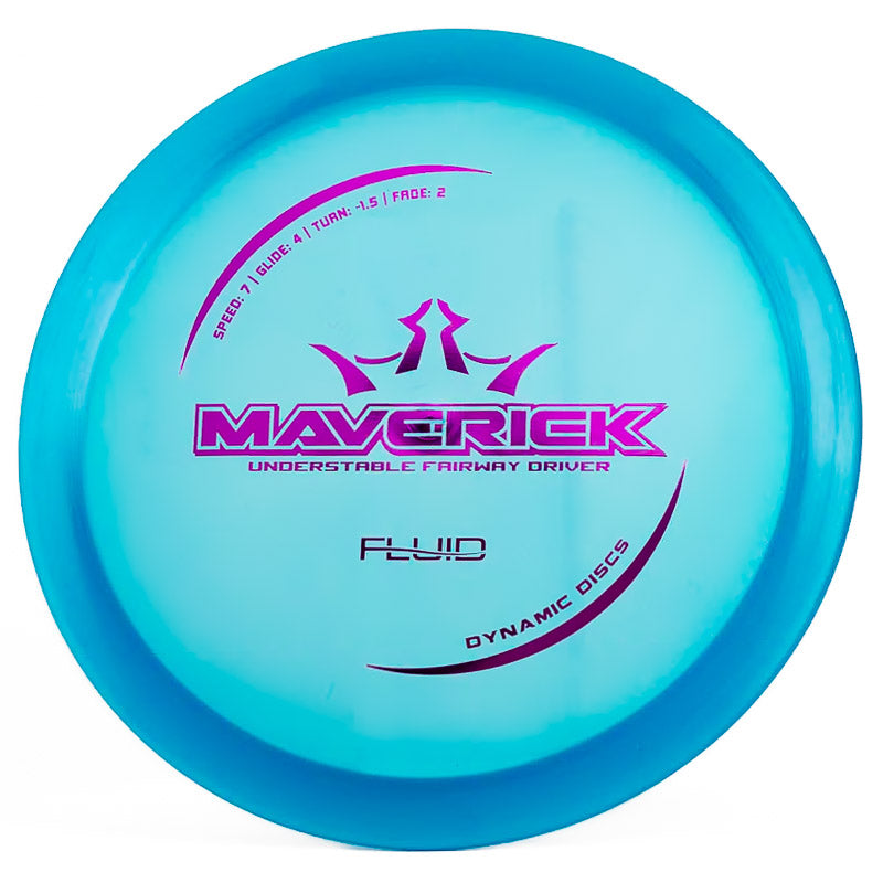 Dynamic Discs Fluid Maverick Blue | Purple |  176g