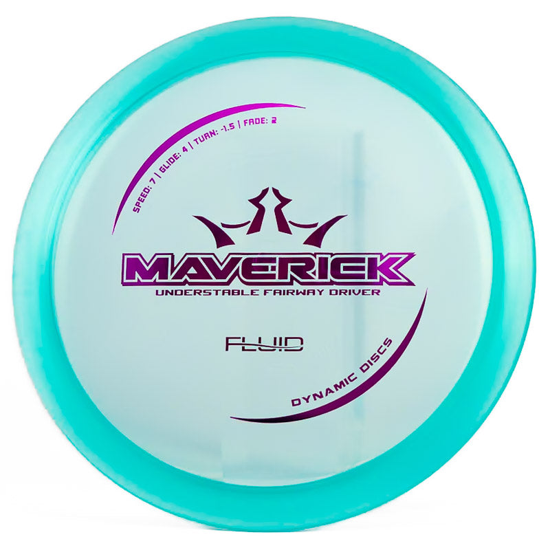 Dynamic Discs Fluid Maverick Ice | Purple |  175g