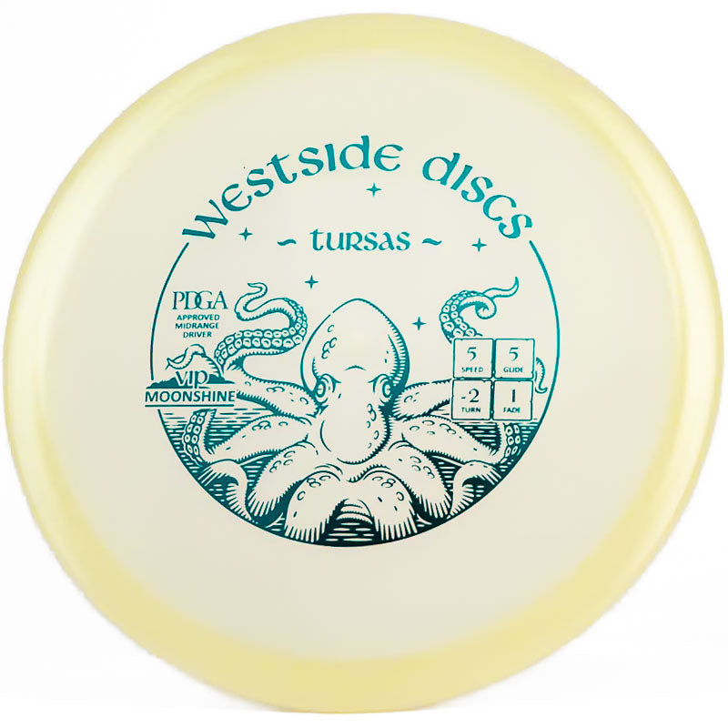 Westside Discs VIP Moonshine Glow Tursas Glow | Teal | 176g