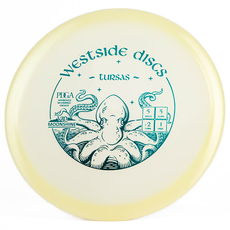 Westside Discs VIP Moonshine Glow Tursas Glow | Teal |  175g