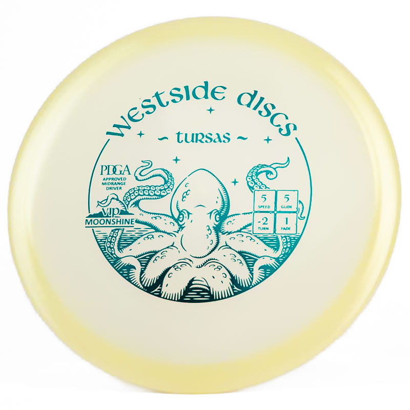 Westside Discs VIP Moonshine Glow Tursas Glow | Teal |  175g