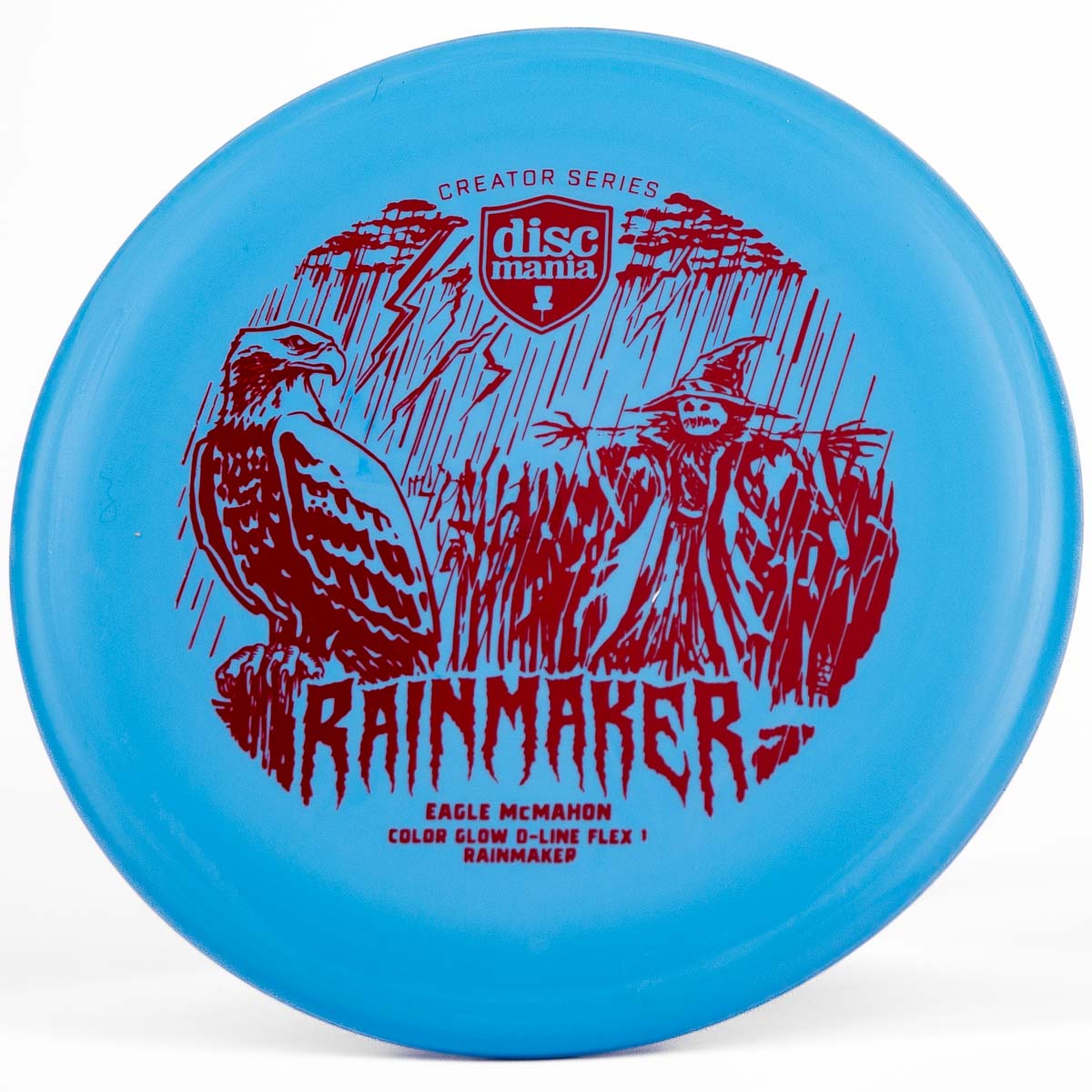 Discmania Rainmaker Flex1 Color Glow D-Line (Eagle McMahon) Blue | Red | 175g
