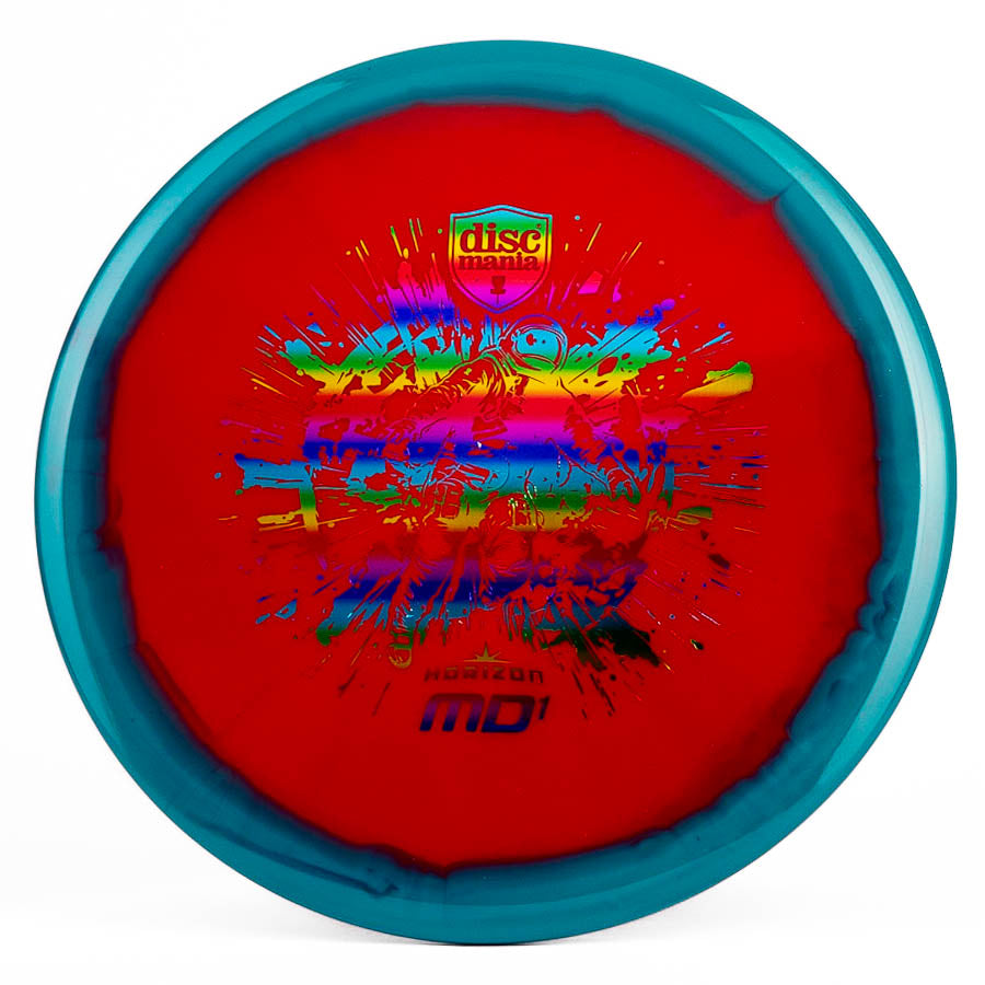 Discmania Horizon MD1 Teal-ish | Rainbow |  178g