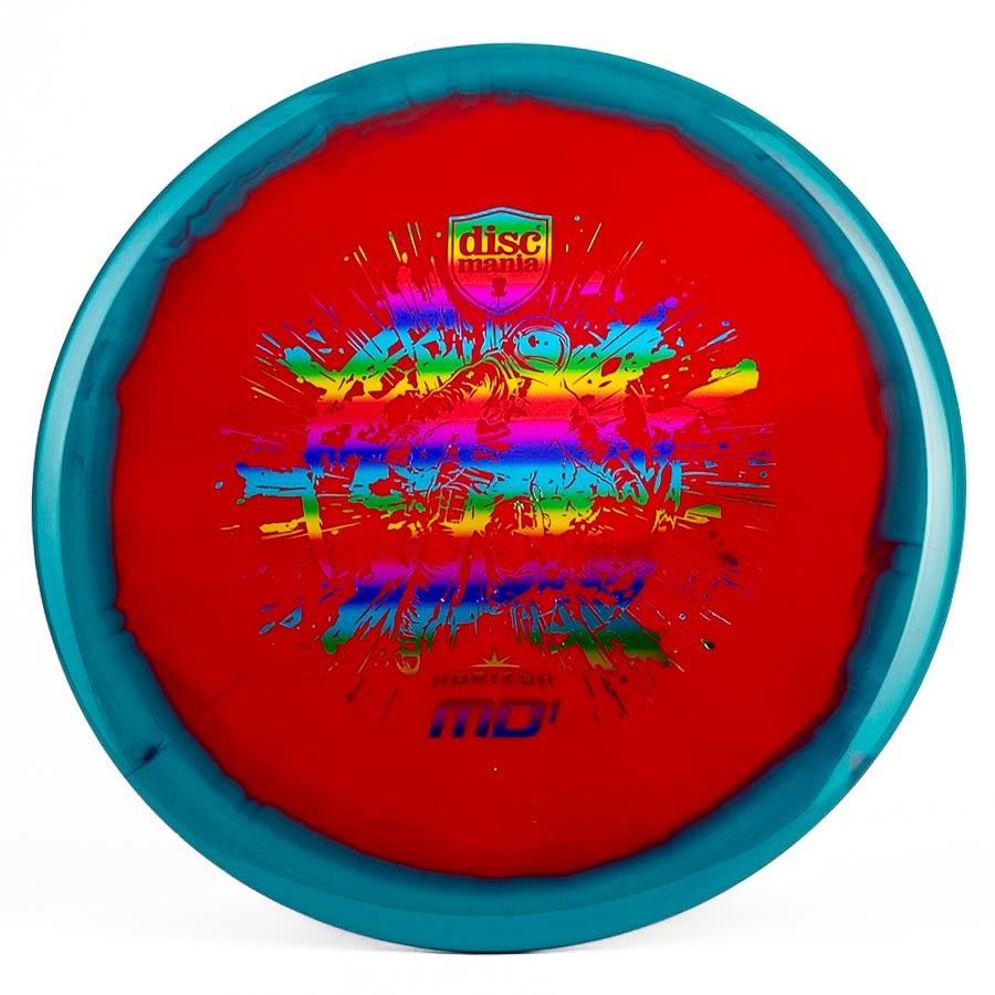Discmania Horizon MD1 Teal-ish | Rainbow |  178g
