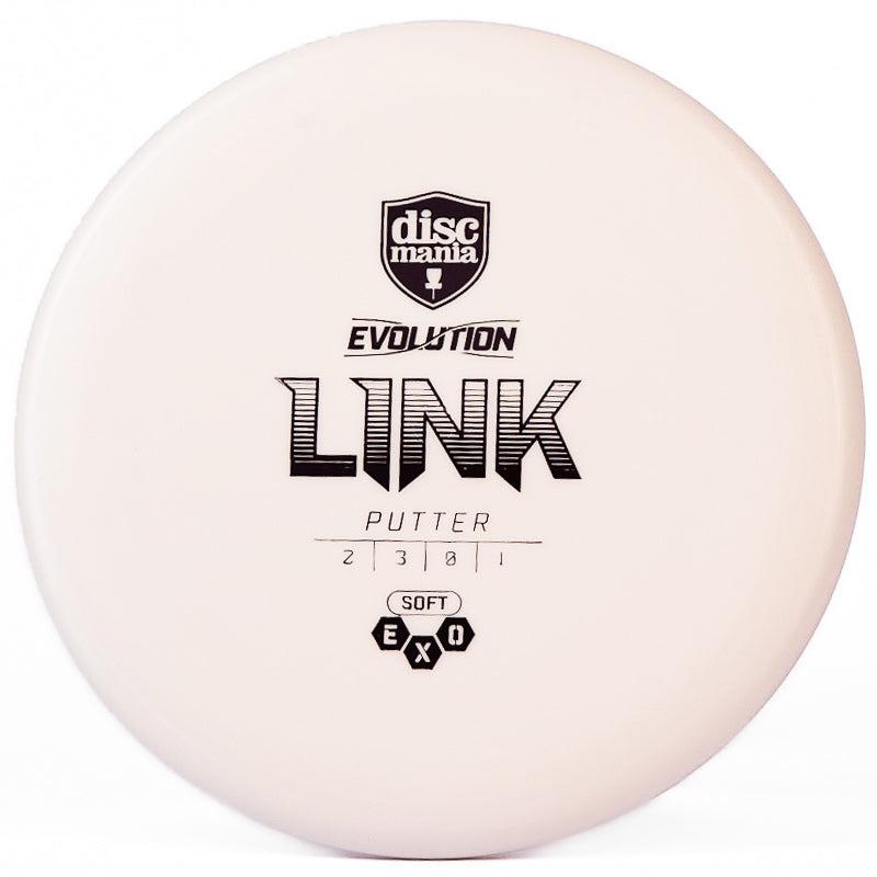 Discmania Link (Soft, Hard Exo) White | Soft Exo | Black | 173g