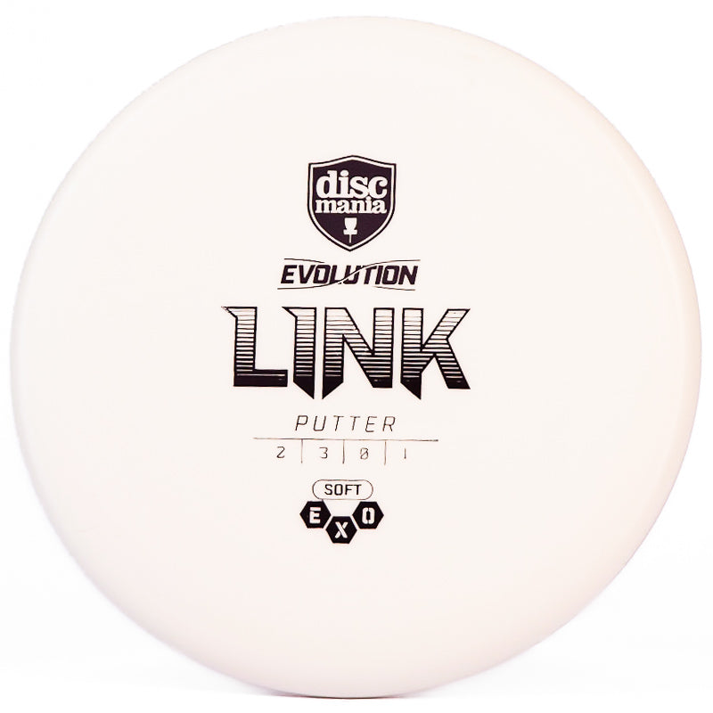 Discmania Link (Soft, Hard Exo) White | Soft Exo | Black | 173g