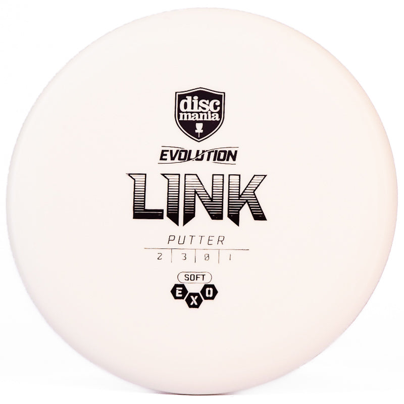 Discmania Link (Soft, Hard Exo) White | Soft Exo | Black | 173g