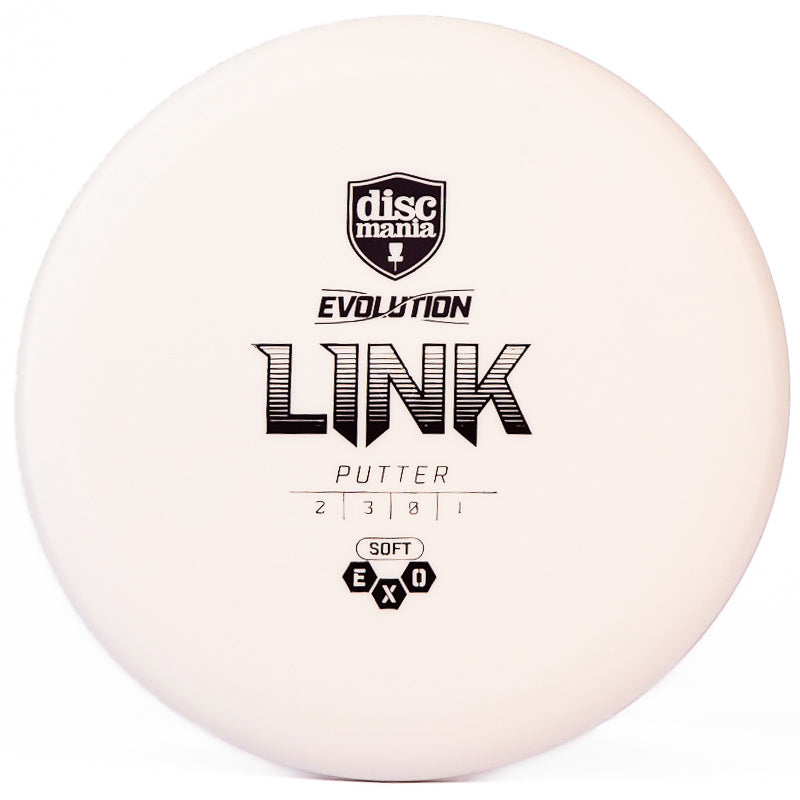 Discmania Link (Soft, Hard Exo) White | Soft Exo | Black | 173g