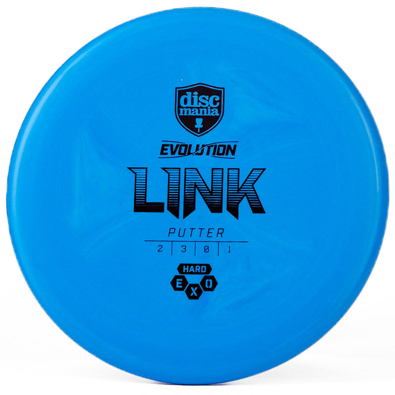 Discmania Link (Soft, Hard Exo) Blue | Hard Exo | Black | 176g