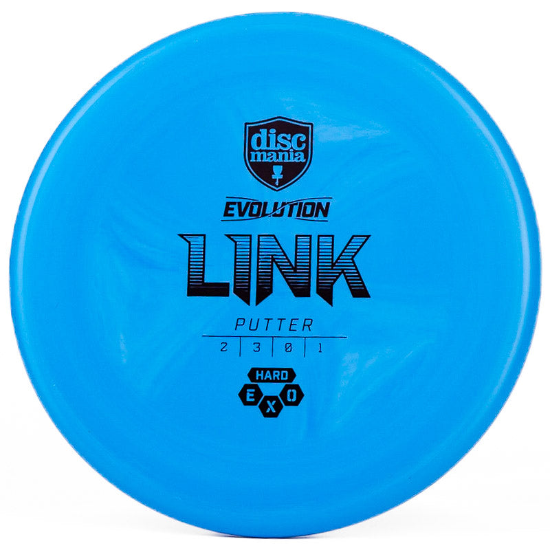 Discmania Link (Soft, Hard Exo) Blue | Hard Exo | Black | 176g