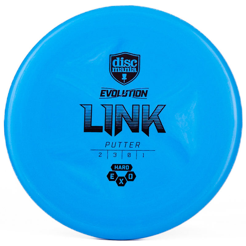 Discmania Link (Soft, Hard Exo) Blue | Hard Exo | Black | 176g