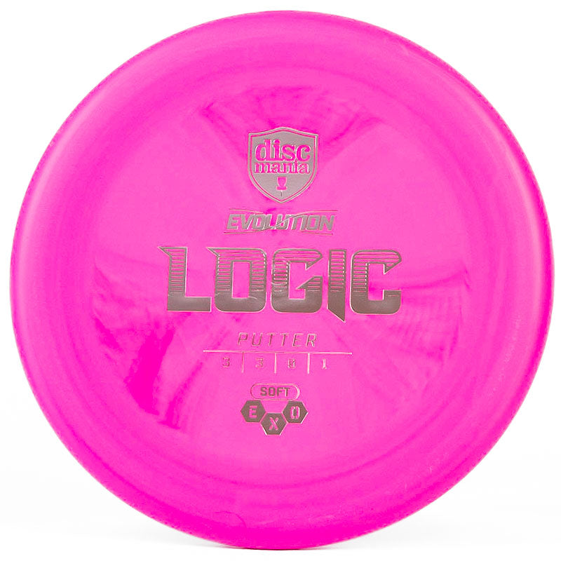 Discmania Logic (Soft, Hard Exo) Pink | Soft Exo | Chrome | 176g