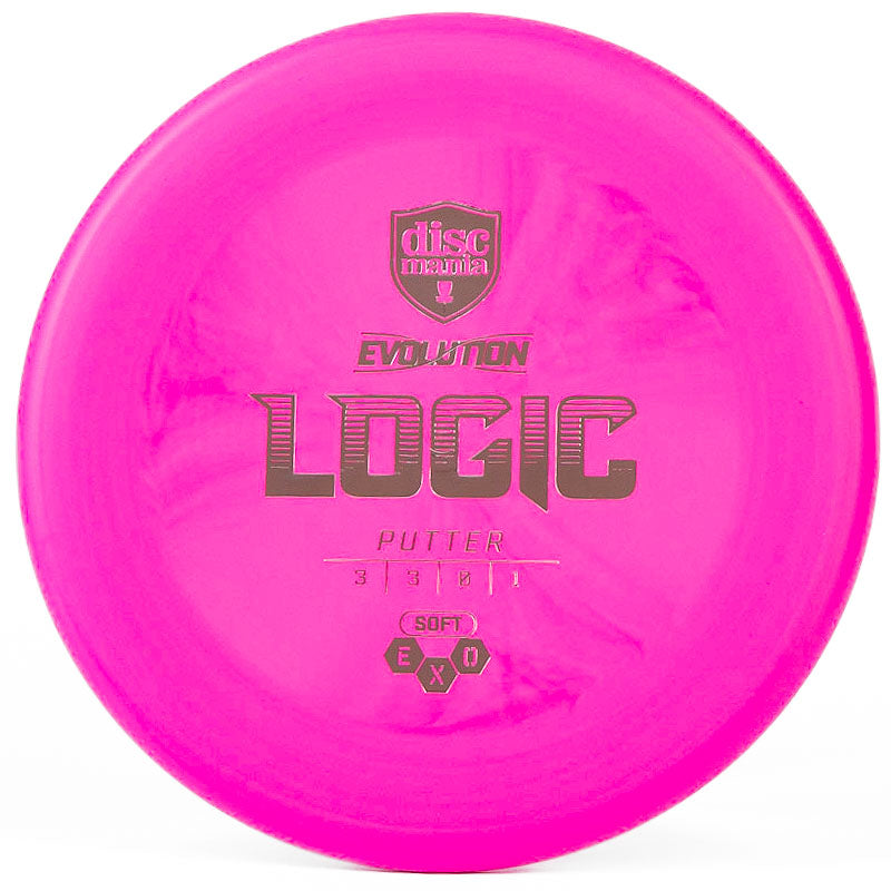 Discmania Logic (Soft, Hard Exo) Pink | Soft Exo | Chrome | 176g