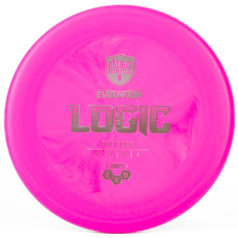 Discmania Logic (Soft, Hard Exo) Pink | Soft Exo | Chrome | 174g