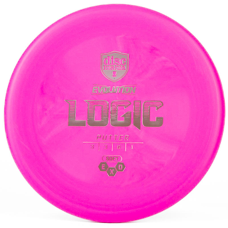 Discmania Logic (Soft, Hard Exo) Pink | Soft Exo | Chrome | 174g