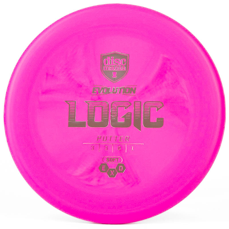 Discmania Logic (Soft, Hard Exo) Pink | Soft Exo | Chrome | 174g