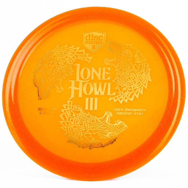 Discmania Lone Howl 3 C-Line PD (Metal Flake Colton Montgomery) Orange | Gold | 168g
