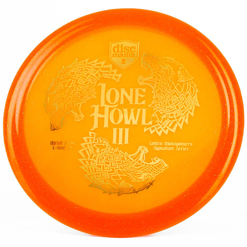 Discmania Lone Howl 3 C-Line PD (Metal Flake Colton Montgomery) Orange | Gold | 169g