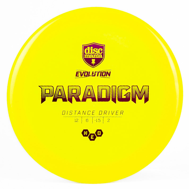 Discmania Paradigm (Neo) Bright Yellow | Purple |  169g