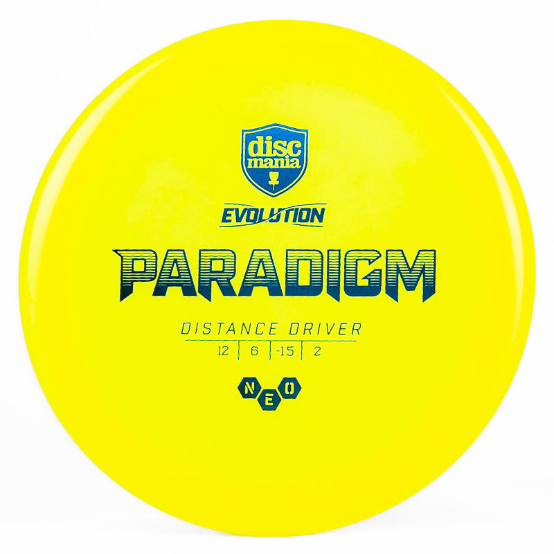 Discmania Paradigm (Neo) Bright Yellow | Blue |  169g