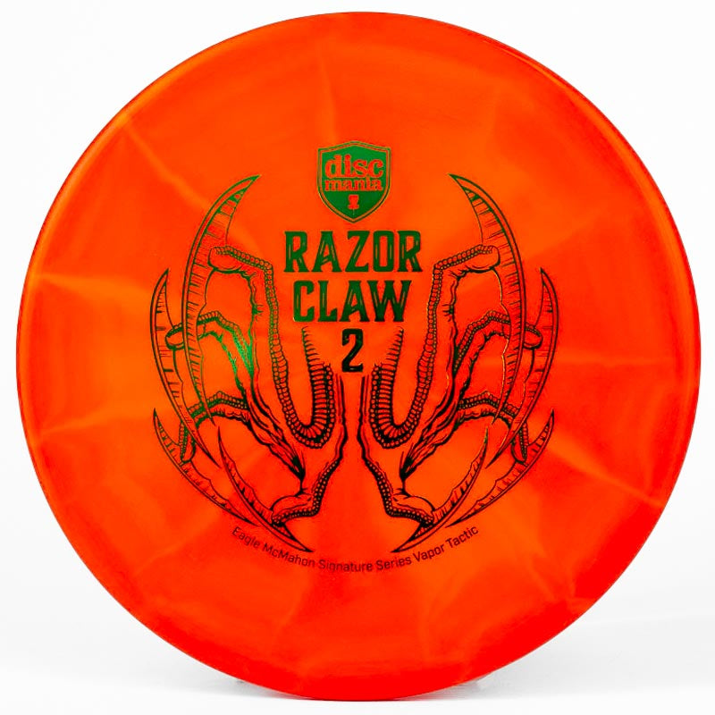 Discmania Razorclaw 2 (Eagle McMahon Vapor Tactic) Orange | Green | 177g