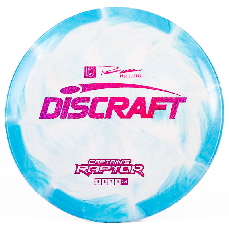 Discraft Captain's Raptor Blue Pink | Purple Confetti |  173g-174g