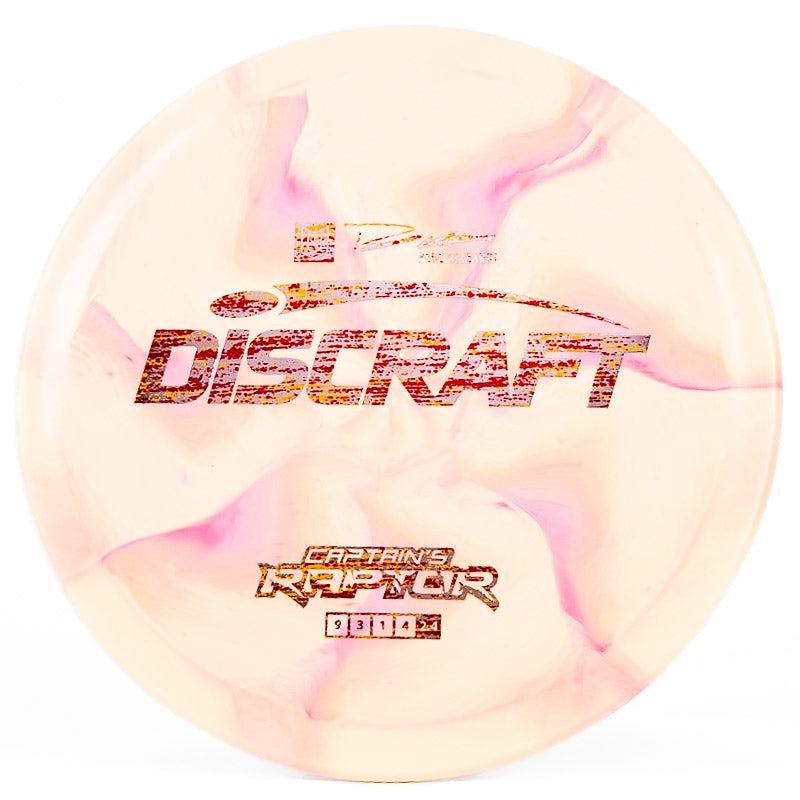 Discraft Captain's Raptor Pink | Blood Splatter |  173g-174g