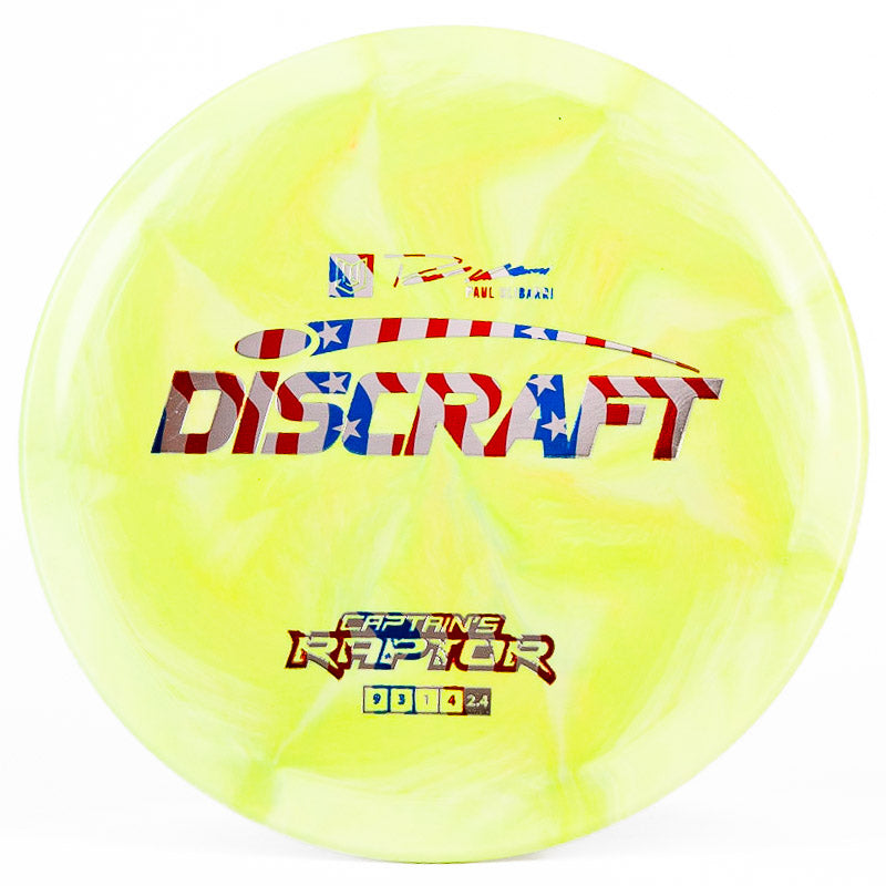 Discraft Captain's Raptor Green | Flag |  173g-174g