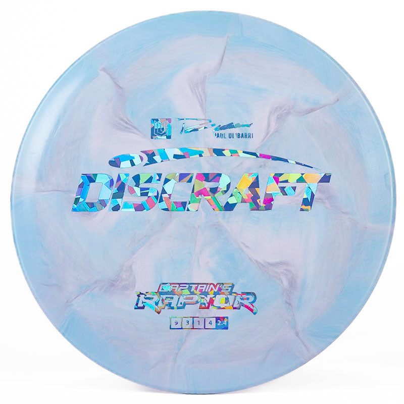 Discraft Captain's Raptor Blue Purple | Blue Shatter |  167g-169g