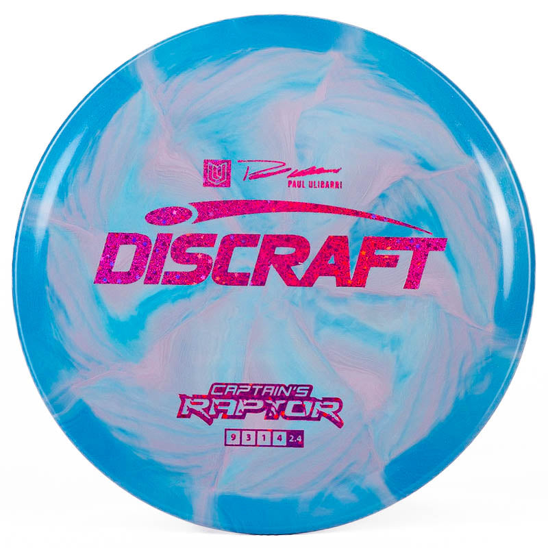 Discraft Captain's Raptor Blue Pink | Purple Confetti |  173g-174g