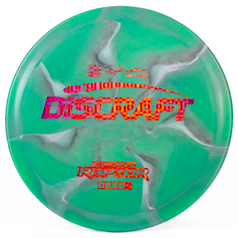 Discraft Captain's Raptor Green | Pink Holo |  173g-174g