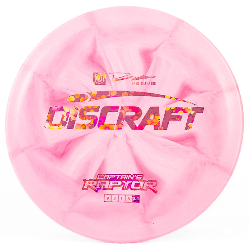 Discraft Captain's Raptor Pink | Pink Flowers |  173g-174g