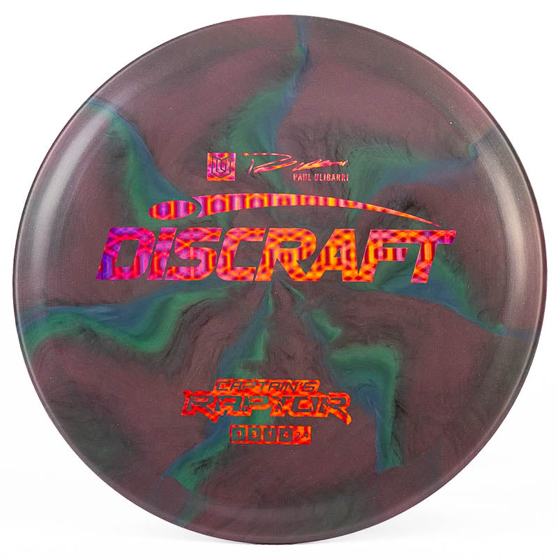 Discraft Captain's Raptor Purple Green | Pink Holo |  173g-174g
