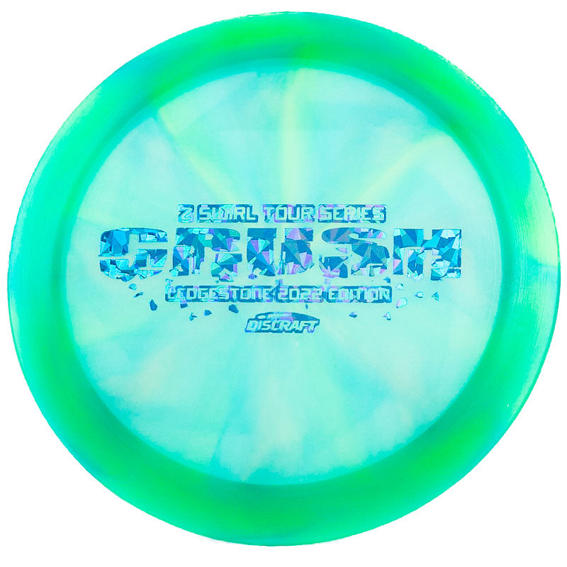 Discraft Crush (Z Swirl) Aqua Green | Blue Shatter | 170g - 172g