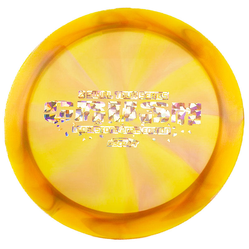 Discraft Crush (Z Swirl) Green Brown | Gold Shatter | 170g - 172g