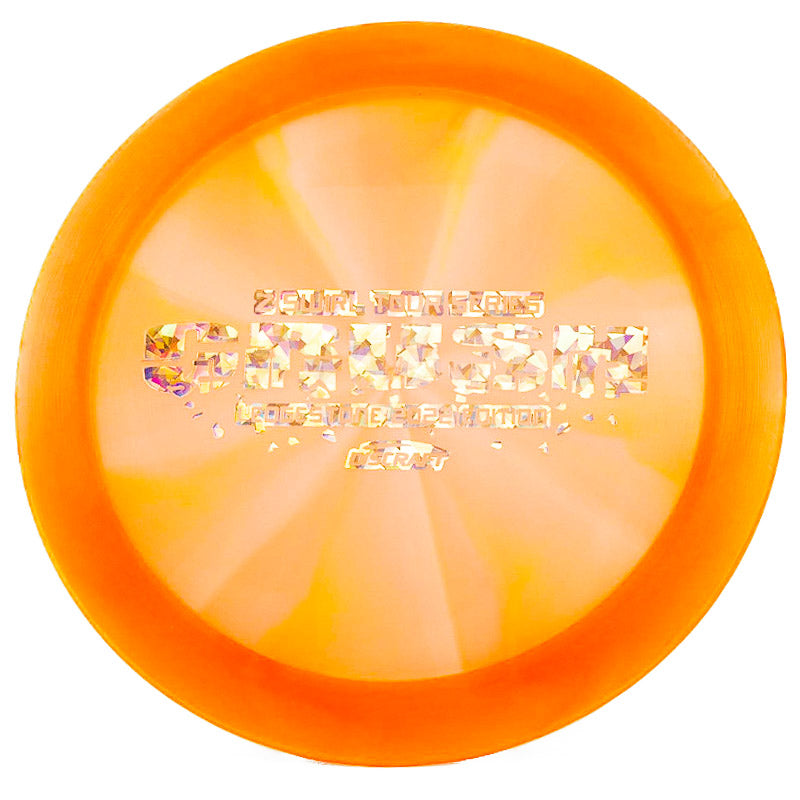 Discraft Crush (Z Swirl) Orange | Gold Shatter | 170g - 172g
