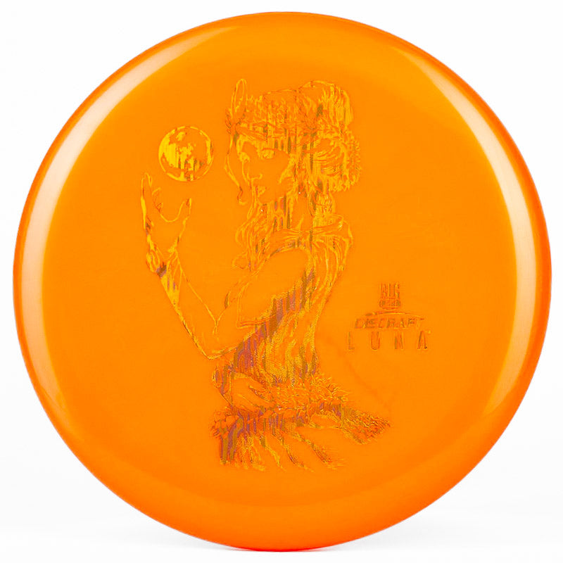 Discraft  Luna (Big Z) Orange  | Gold Water Drip |  173g-174g
